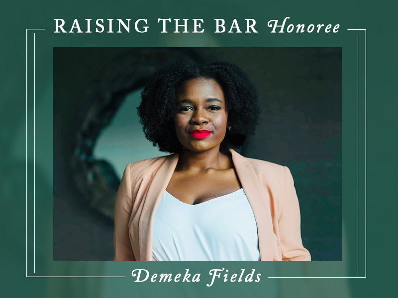 Demeka Fields Honored with Raising the Bar Award | Tulane Law School