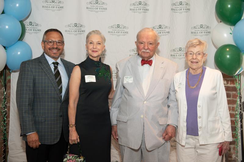 Little, center, with his family at the Hall of Fame. Little, center, with his family at the Hall of Fame.