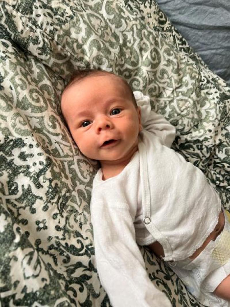 Baby Jack, who mom says is  definitely a future Tulanian.