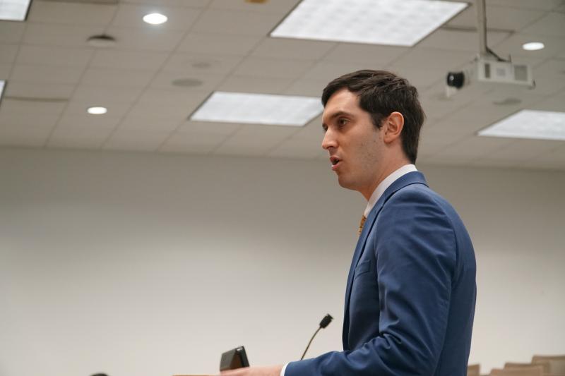 Drew Evans won the Mock Trial round. Drew Evans won the Mock Trial round.
