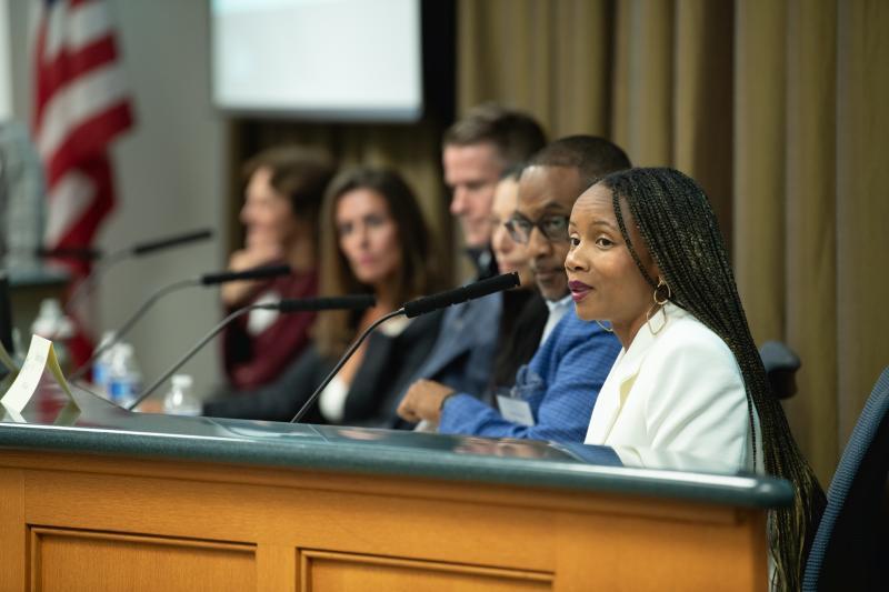 Two panels looked at the evolving - and booming- sports law industry.