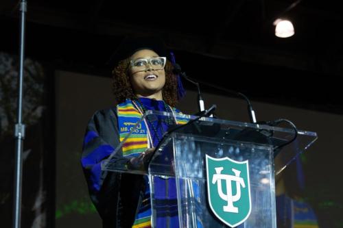 Wallace is the President of the Class of 2024.