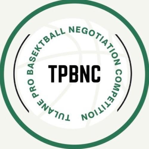 Tulane Pro Basketball Negotiation Competition The TPBNC enters its 7th year as the premier student negotiation competition for the sport of basketball. See what the TPBNC looks like here!  Click through for media coverage, videos, and stats.