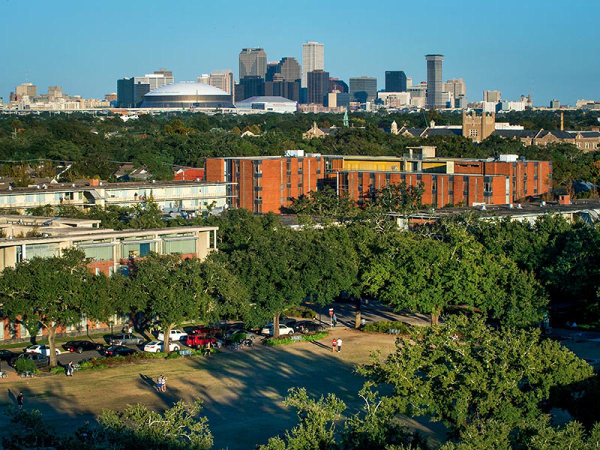 Tulane skyline