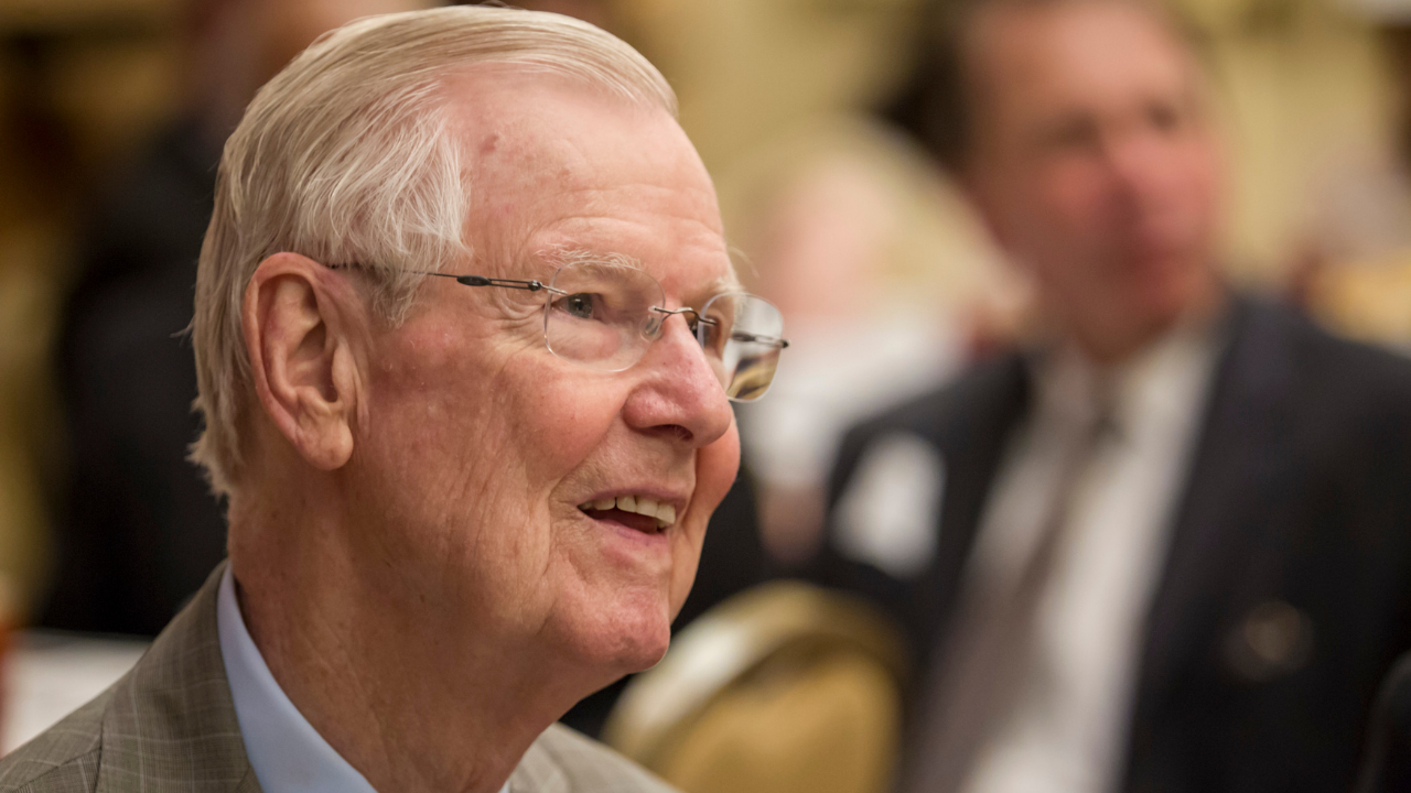 John Giffen Weinmann smiles.