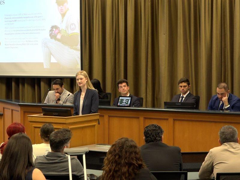 Tulane International Baseball Arbitration Competition final round