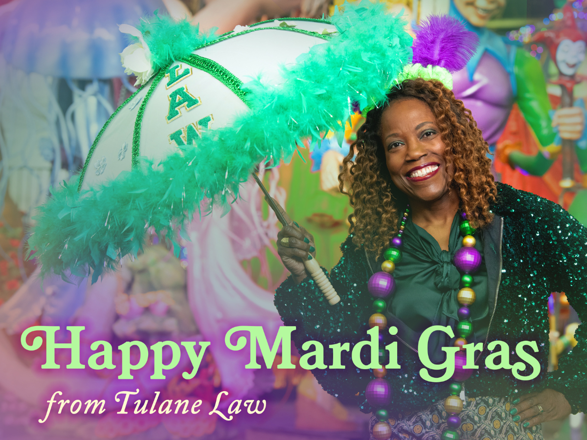 Happy Mardi Gras from Dean Burke
