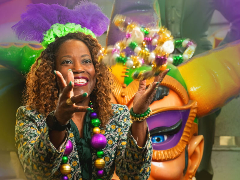 Happy Mardi Gras from Dean Burke