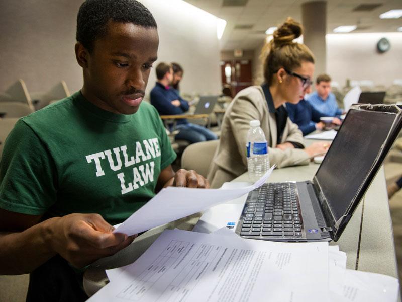 Students focused on classwork