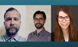 (L-R) Professors Ata Hindi, Ian J. Murray and Jessica Tueller join the Tulane Law faculty this fall. Hindi is the Murphy Visiting Professor and Murray and Tueller are Forrester Fellows.