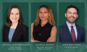 Headshots of the 2026 Law Grad Awards Honorees